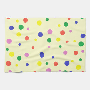 Colourful Polka Dots Kitchen Towels