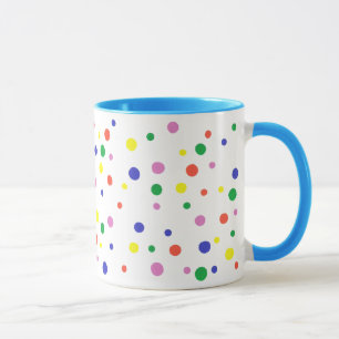 Colourful Polka Dots mugs