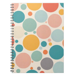 Colourful Polka Dots Notebook