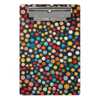 Colourful Polka Dots on Dark Background