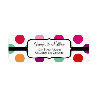 Colourful Polka Dots Pattern