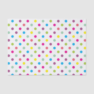 Colourful Polka Dots Tissue Paper