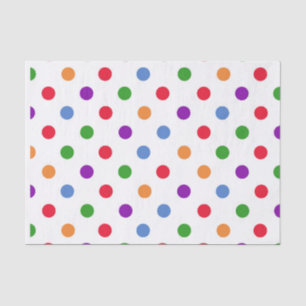 Colourful Polka Dots Tissue Paper