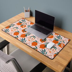 Colourful Pomegranate Pattern Desk Mat