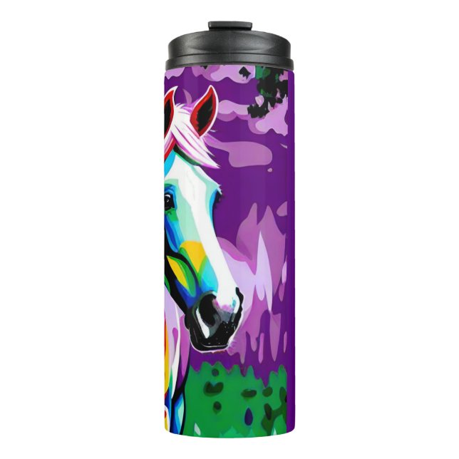 Colourful Pony Thermal Tumbler (Front)