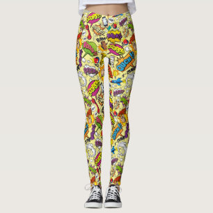 Colourful Pop Art Leggings