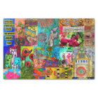 Colourful Pop Art Mixed Media Tissue Paper