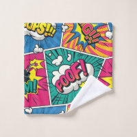 Colourful Pop Art Pattern - Retro Comic Explosion