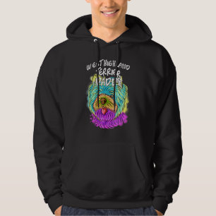 Colourful Pop Portrait West Highland Terrier Dog D Hoodie