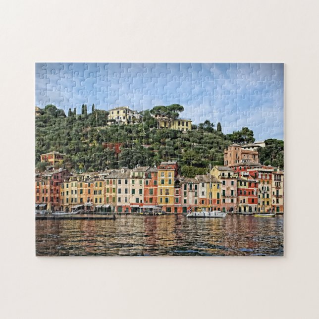 Colourful Portofino, Italia - Puzzle (Horizontal)