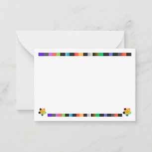 Colourful postcard