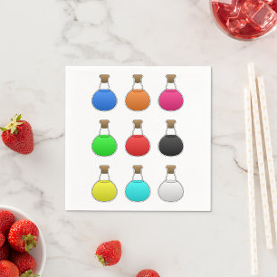 Colourful Potions Paper Napkins