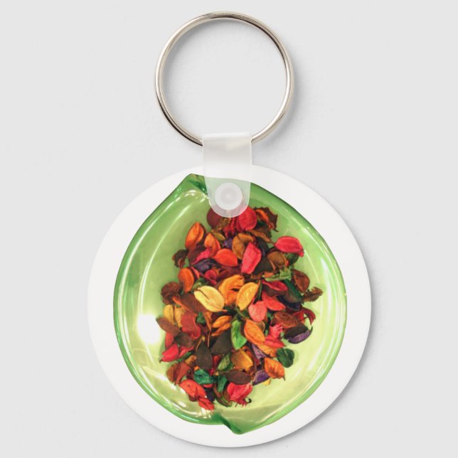 Colourful Potpourri: A Scent-sational Display Key Ring (Front)