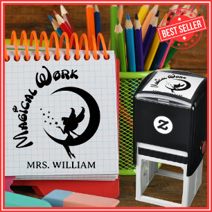 Colourful Praise Teacher Good Job Grading Self-inking Stamp