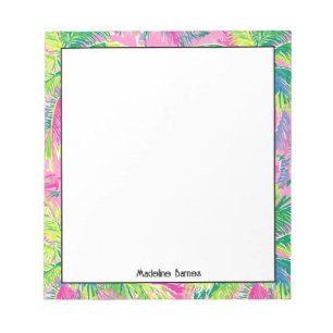 Colourful Preppy Notepad