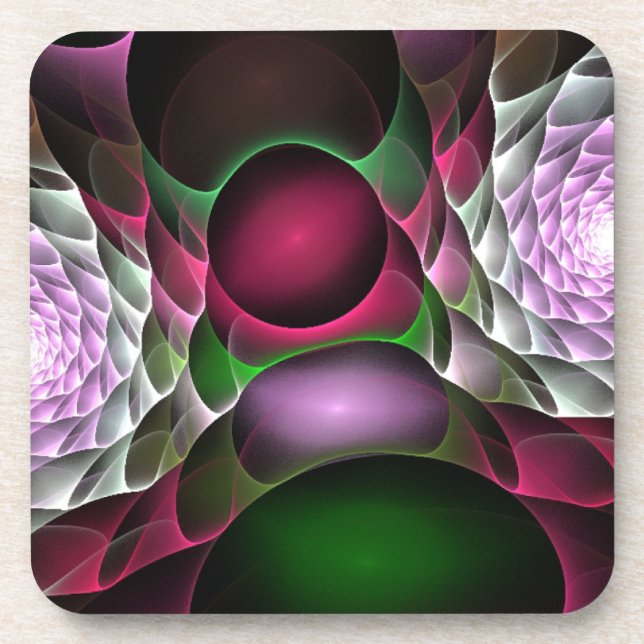 Colourful Pressure Coaster (Front)