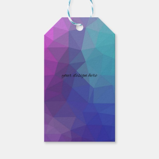 Colourful price tag (Front)