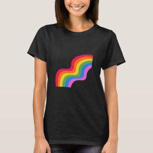 Colourful Pride LGBTQ Gay Lesbian Queer T-Shirt
