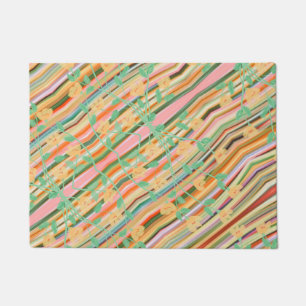 Colourful Print Doormat