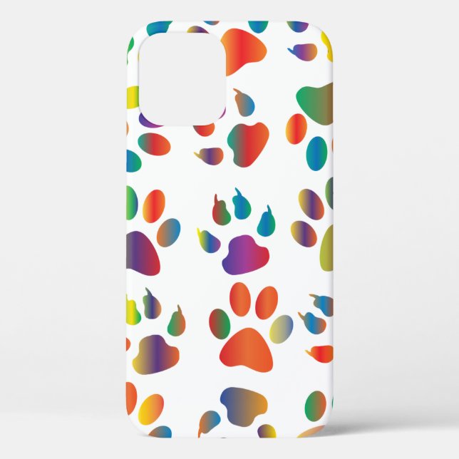 Colourful prismatic rainbow animal Case-Mate iPhone case (Back)