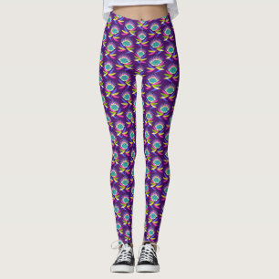 Colourful Protea Leggings