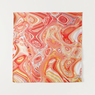 Colourful psychedelic background made of interweav tapestry