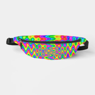 Colourful Psychedelic   Bum Bags