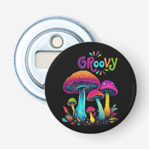 Colourful Psychedelic Mushrooms- Bottle Opener