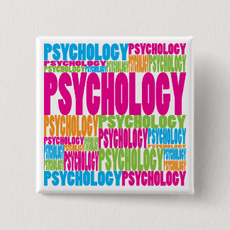 Colourful Psychology 15 Cm Square Badge