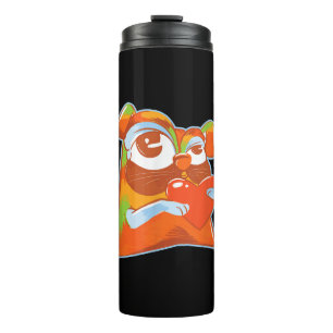 Colourful Pug - Pop Art Funny Artistic Pug Lover Thermal Tumbler