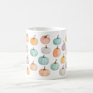 Colourful Pumpkin Fall Mug, Fall Coffee Mug, Fall Mug