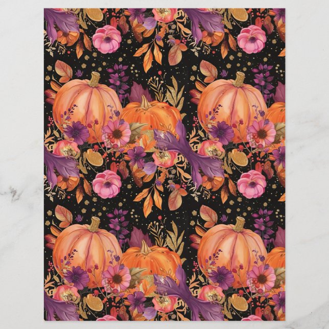 Colourful Pumpkin Pattern  (Front)