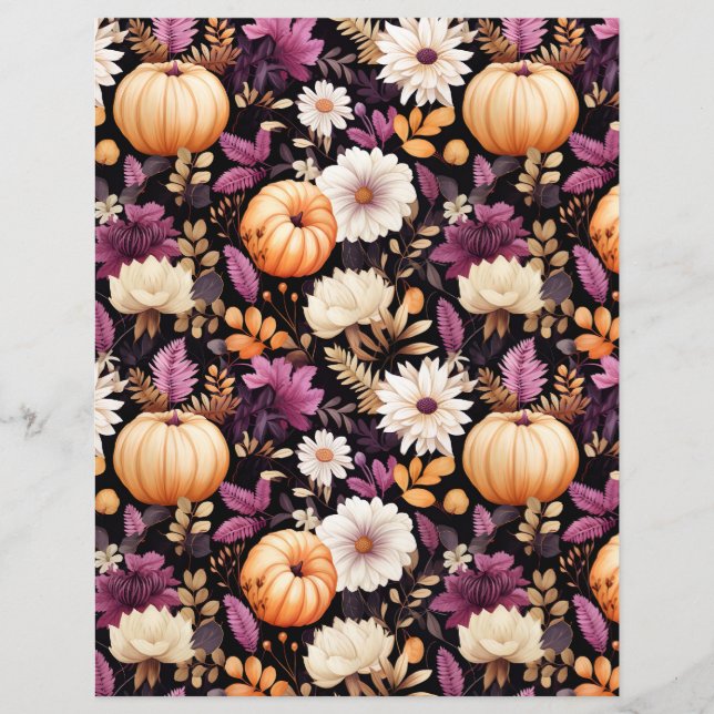 Colourful Pumpkin Pattern  (Front)