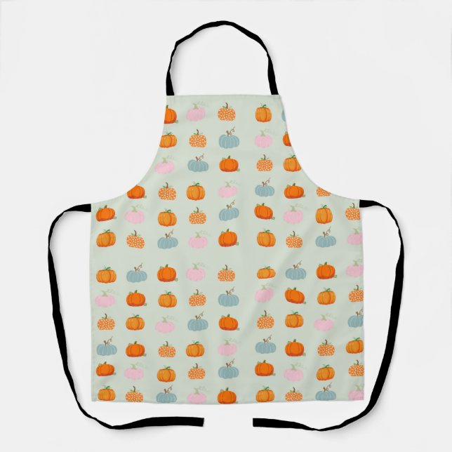 Colourful Pumpkins Apron (Front)
