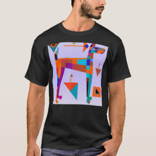 Colourful puppy doggy portrait dog breed hound do T-Shirt