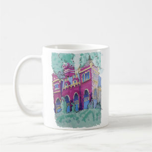 Colourful Purple Castle in Budapest Coffee Mug