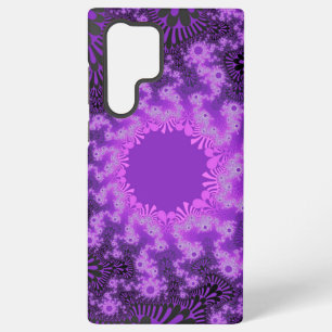 Colourful Purple Fractal Samsung Galaxy Case