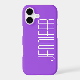 Colourful Purple, Personalised Jumbo Name