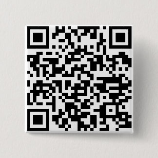 Colourful Q R Code 15 Cm Square Badge