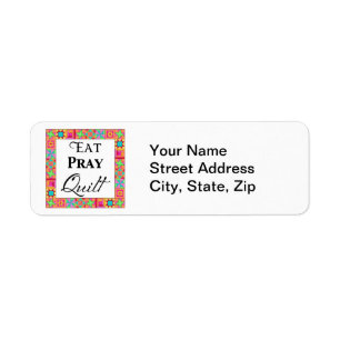 Colourful Quilt Blocks Border Art Eat Pray Quilt