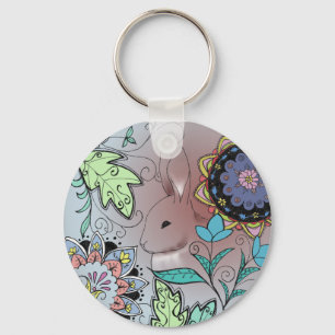 Colourful Rabbit Key Chain