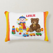 Colourful Rag Doll and Teddy Personalized Nursery
