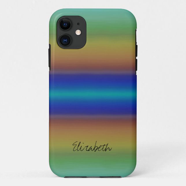 Colourful Rainbow Abstract Case-Mate iPhone Case (Back)