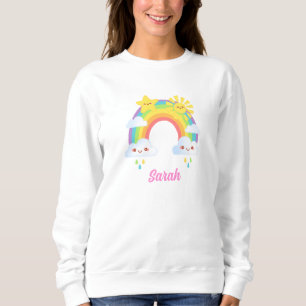 Colourful Rainbow Aesthetic Sweatshirt
