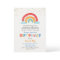 Colourful Rainbow Baby Sprinkle Invitation