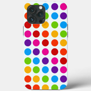Colourful Rainbow Circles pattern  iPhone 13 Pro Max Case