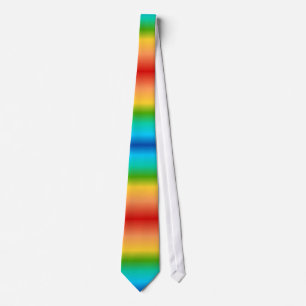 Colourful Rainbow colour gradient Tie