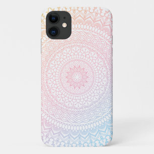 Colourful Rainbow Mandala iPhone Case