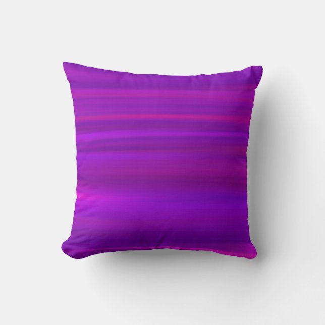 Colourful Rainbow Paint Art Design Abstract Cushion (Front)