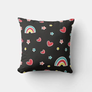 Colourful Rainbow Pillow – Bright & Cheerful Home 